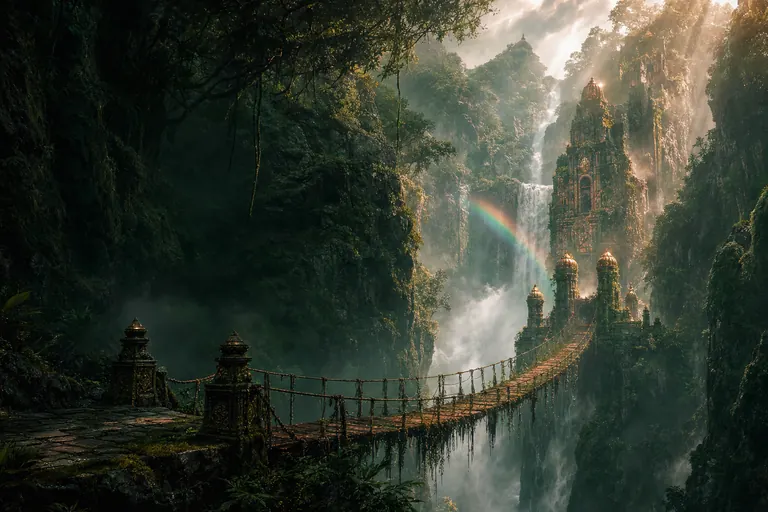 Spraybridge Gorge cover art